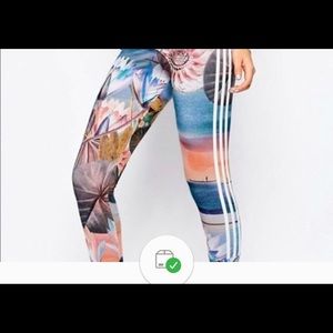 Adidas Originals Curso D'Agua Leggings M Floral